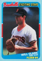1989 Fleer Exciting Stars #5 Will Clark Baseball Card