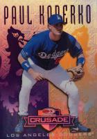 1998 Leaf Rookies & Stars Crusade Update #102 Paul Konerko Purple Baseball Card