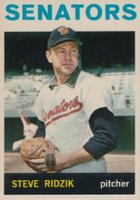1964 Topps #92 Steve Ridzik Baseball Card