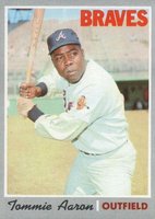 1970 Topps #278 Tommie Aaron Baseball Card