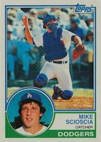 1983 Topps #352 Mike Scioscia Baseball Card