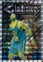 1996 Finest #116 Karl Malone Refractor w/Coating Basketball Card