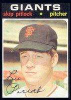 1971 Topps #19 Skip Pitlock Baseball Card