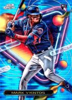 2023 Topps Cosmic Chrome #120 Mark Vientos Blue Moon Baseball Card