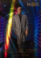 2023 Skybox Metal Universe Champions High Voltage #1 Michael Jordan Basketball Card