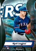 2024 Topps Stadium Club Triumvirates #TRI24 Wyatt Langford Baseball Card