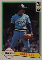 1982 Donruss #52 Dave Stieb Baseball Card