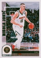 2022 Panini NBA Hoops #287 Nikola Jokic Winter Basketball Card