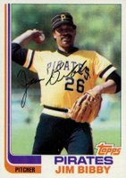 1982 Topps #170 Jim Bibby Baseball Card