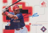 1999 SP Signature Autographs #PG Ivan Rodriguez Baseball Card