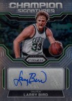 2022 Panini Prizm Champion Signatures #CHSLBI Larry Bird Basketball Card