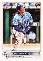 2022 Topps UK Edition #50 Bobby Witt Jr. Baseball Card