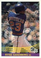 1984 Donruss #311 Ryne Sandberg Baseball Card