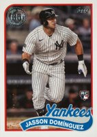 2024 Topps Update 1989 Topps Baseball #10 Jasson Dominguez Baseball Card