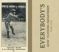 1916 Everybody's #22 Donnie Bush Baseball Card