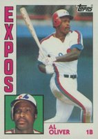 1984 Topps #620 Al Oliver Baseball Card