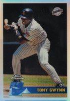 1996 Topps Chrome #97 Tony Gwynn Refractor Baseball Card