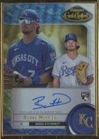 2022 Topps Gold Label Framed Autographs #BWJ Bobby Witt Jr. Baseball Card