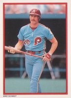 1984 Topps All-Star Glossy Set of 40 #39 Mike Schmidt Baseball Card