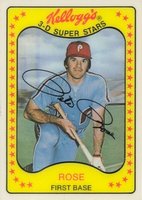 1981 Kellogg's #63 Pete Rose Baseball Card