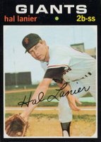 1971 Topps #181 Hal Lanier Baseball Card