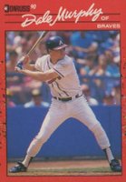 1990 Donruss #168 Dale Murphy Baseball Card