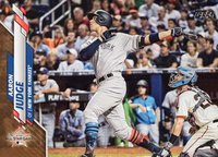 2020 Topps Update #U15 Aaron Judge Gold Baseball Card
