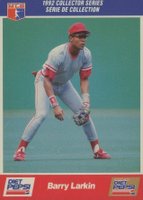 1992 Diet Pepsi Collector Series #18 Barry Larkin Baseball Card