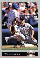1992 Leaf Preview #12 Will Clark Baseball Card