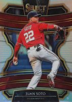 2020 Panini Select #35 Juan Soto Holo Baseball Card