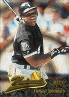 1996 Pinnacle Starburst #62 Frank Thomas Baseball Card