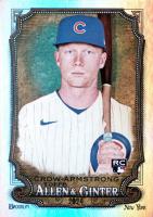 2024 Topps Allen & Ginter #46 Pete Crow-Armstrong Silver Portrait Hot Box Baseball Card