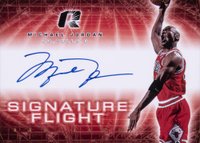 2008 Upper Deck Radiance Signature Flight #SF-MJ Michael Jordan Basketball Card