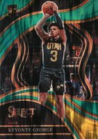2023 Panini Select #295 Keyonte George Green Shock Basketball Card