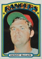 1972 Topps #210 Denny McLain Baseball Card