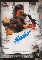 2024 Topps Finest Finest Autographs #FAER Endy Rodriguez Baseball Card