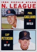 1964 Topps #568 N.L. Rookies Baseball Card