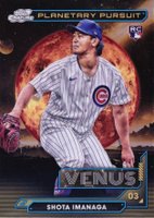 2024 Topps Chrome Cosmic Planetary Pursuit #7 Shota Imanaga Venus Baseball Card