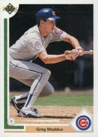 1991 Upper Deck #115 Greg Maddux Baseball Card
