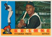 1960 Topps #326 Bob Clemente Baseball Card