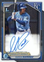 2024 Bowman Chrome Prospect Autographs #CPARRZ Ramon Ramirez Baseball Card