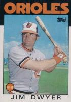 1986 Topps #653 Jim Dwyer Baseball Card