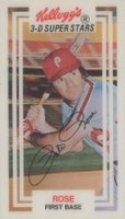1983 Kellogg's #6 Pete Rose Baseball Card