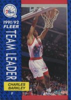 1991 Fleer #391 Charles Barkley Basketball Card