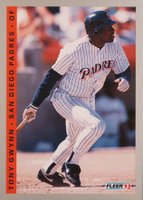 1993 Fleer #138 Tony Gwynn Baseball Card