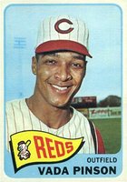 1965 Topps #355 Vada Pinson Baseball Card