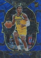 2022 Panini Select #79 Bennedict Mathurin Blue Scope Basketball Card