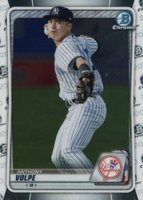 2020 Bowman Draft #BD178 Anthony Volpe Chrome Baseball Card