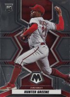 2022 Panini Mosaic #275 Hunter Greene Baseball Card