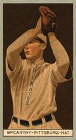 1912 Brown Backgrounds Broadleaf #116 Alexander McCarthy Baseball Card